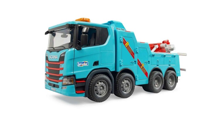 Bruder 3553 SCANIA Super 560R těžky odtahový vůz se L+S modulem