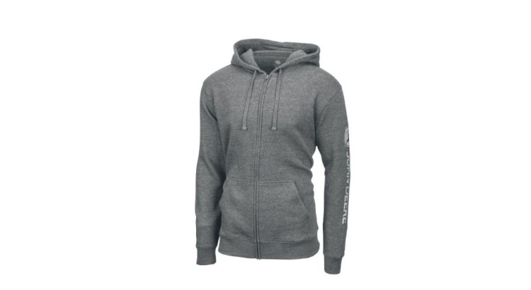 Pánská mikina šedá John Deere