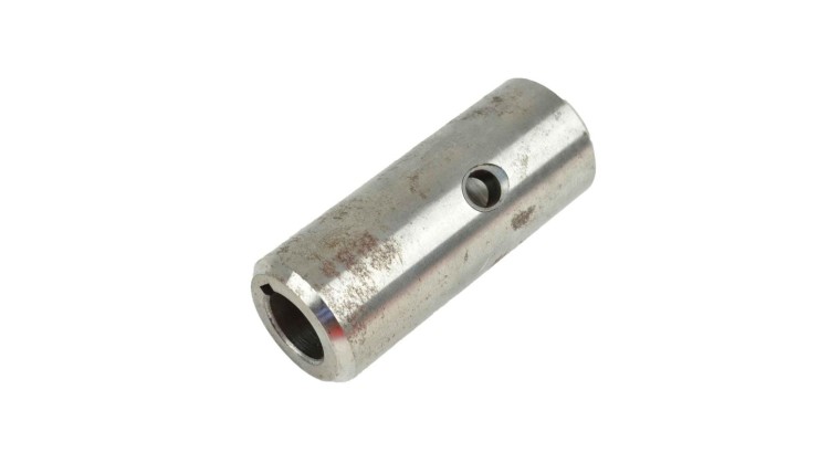 Spojka hydromotoru L=76mm drážka na pero a kolík