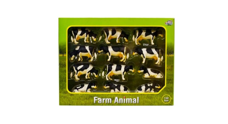 571929 Sada krav černobílé (12ks)