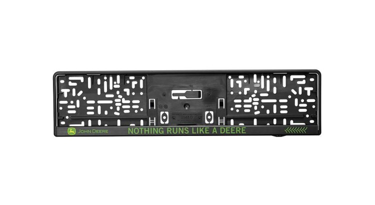 Podložka pod registrační značku John Deere