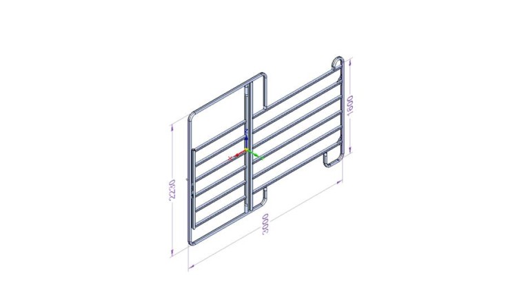HMZ000130 Panel Texas s dvířky 3.0