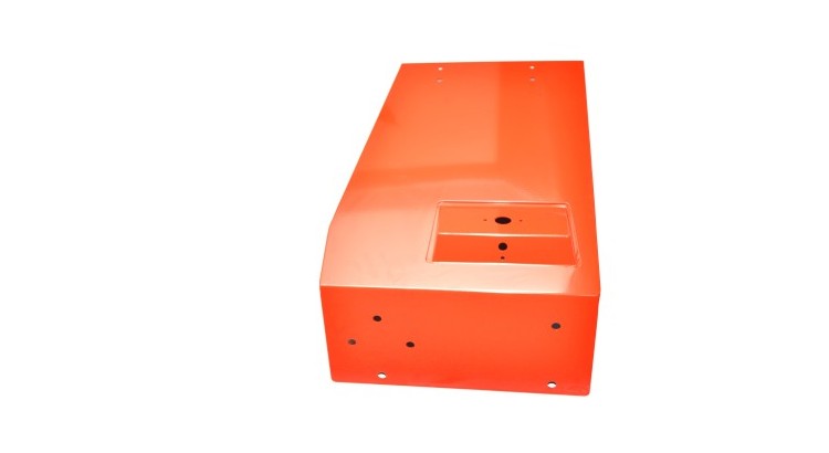 59117935 Prodloužení blatníku levé - lakované - červená