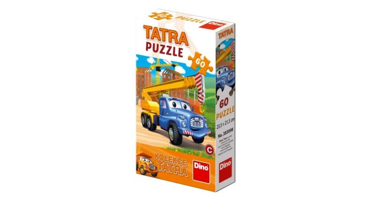 Dino Toys 383098 Puzzle Tatra auta 60 dílků