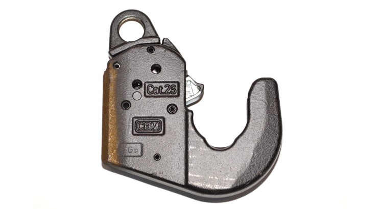 Hák spodní - koncovka Kat.2S - CBM - 40kN - URI, JRL 53446902