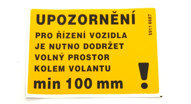 Štítek upozornění 2 59116687