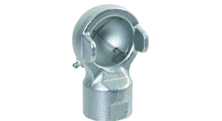 Hlava tažná řízení zadních kol K50 M30x2 L=130 mm