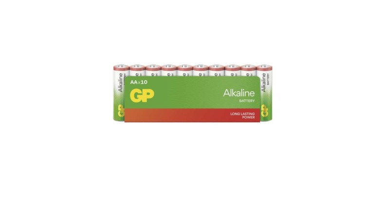 GP B0420G Alkalická baterie GP Alkaline AA (LR6), 10 ks