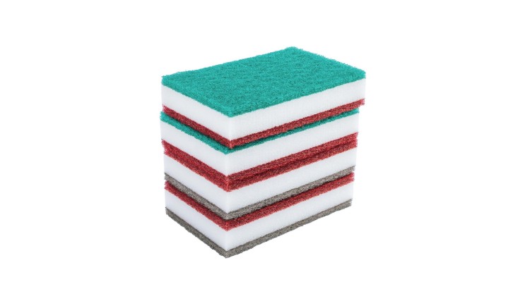 XTLINE Brusná houba měkká 1bal/4ks | 150x100x30 mm, zr. 80/120/240