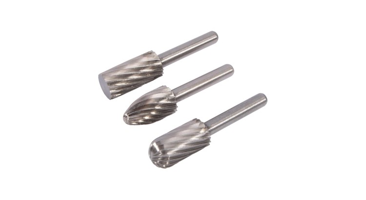 XTLINE XT164130 Rotační rašple kolíková, 1bal/3ks | 6,35 mm (1/4")