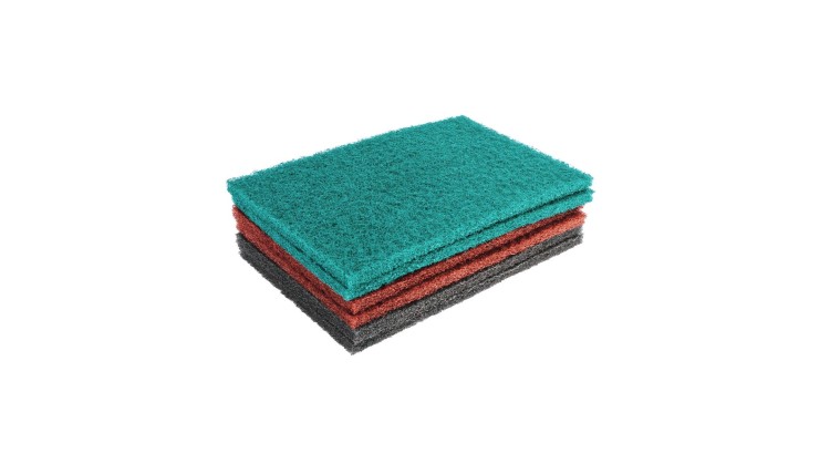 XTLINE Brusný vliesový arch 1bal/6ks | 150x230 mm, zr. 80/120/240