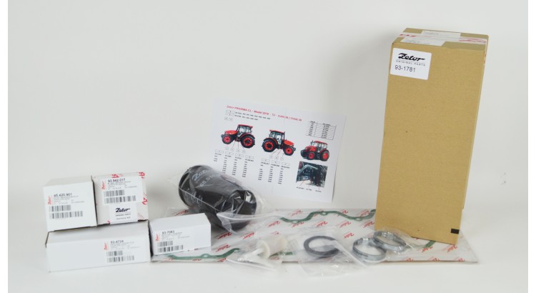 937520 Sada filtrů Proxima  CL- T2 - servisní prohlídka 1000 Mth