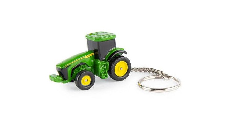 John Deere Klíčenka traktůrek JD 8R
