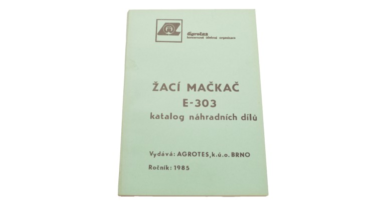 Fortschritt E303 Katalog E 303