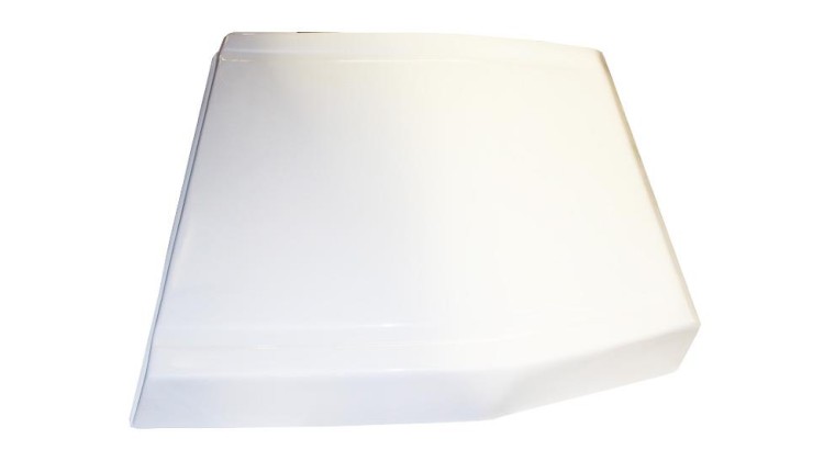 Střecha kabiny - bez poklopu BK 6011 - bílá 62117977 a 59117913