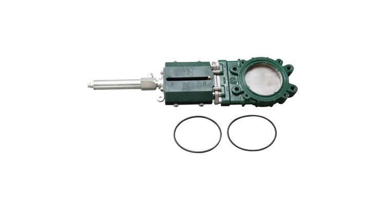 Šoupě deskové 6" MZ 10E hydraulické EW,2xpříruba, rozteč děr 150mm