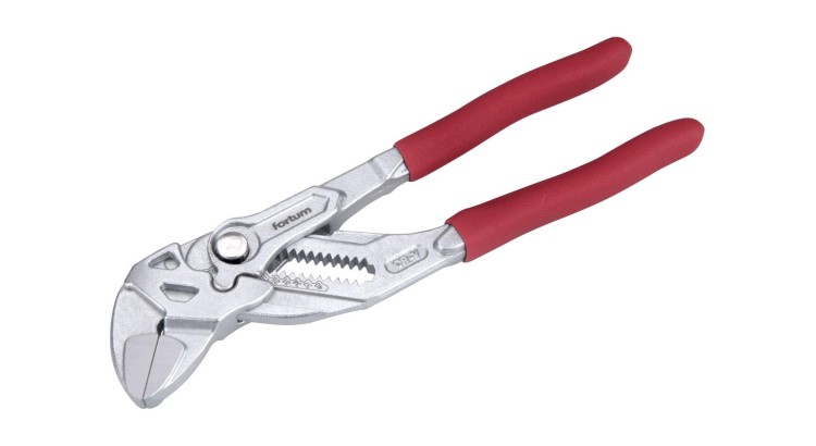 FORTUM 4770211 Klíč klešťový stavitelný, 180mm, CrV