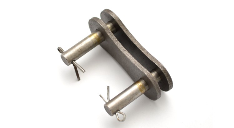 Spojka řetězu dopravníku,rovná