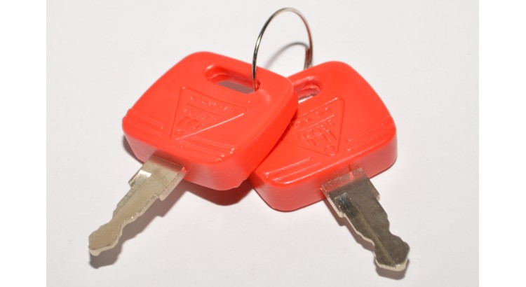 Klíč dveří a spínací skříňky - traktory JD