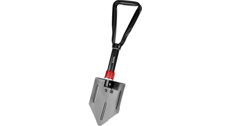 EXTOL PREMIUM 8877031 Lopatka-motyčka skládací, délka 57cm, šířka 15cm