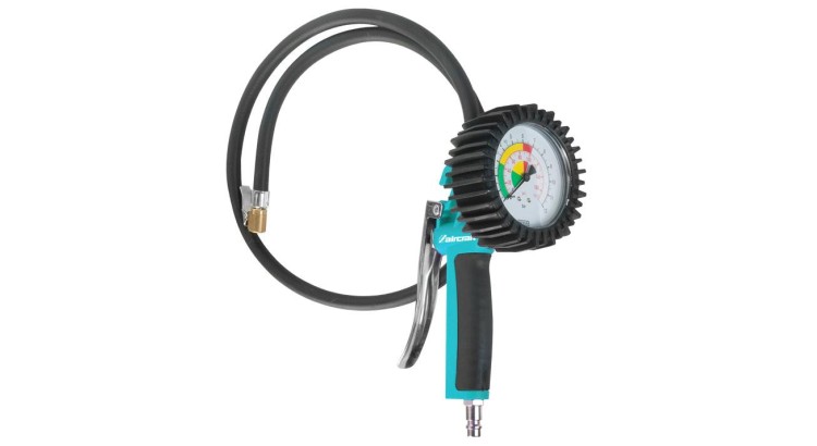 AIRCRAFT 2102500 Pneuhustič PRO s manometrem a koncovkou