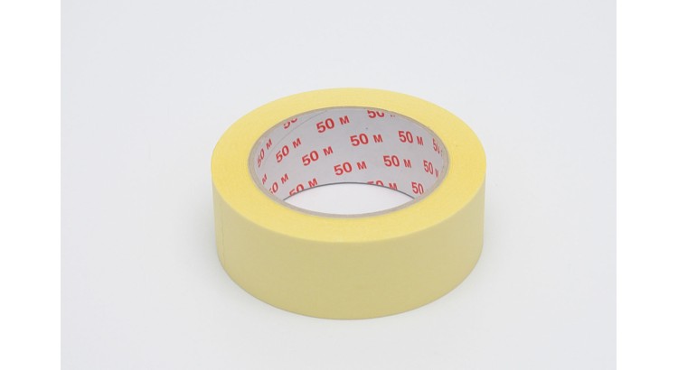 Páska maskovací zakrývací do 60 °C, 50mm x 50 m