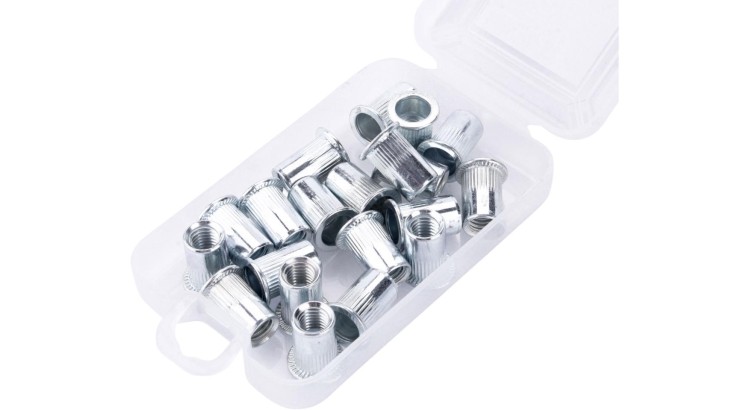 FORTUM 4770687 Matice nýtovací ocelové, sada 20ks, M8x16mm