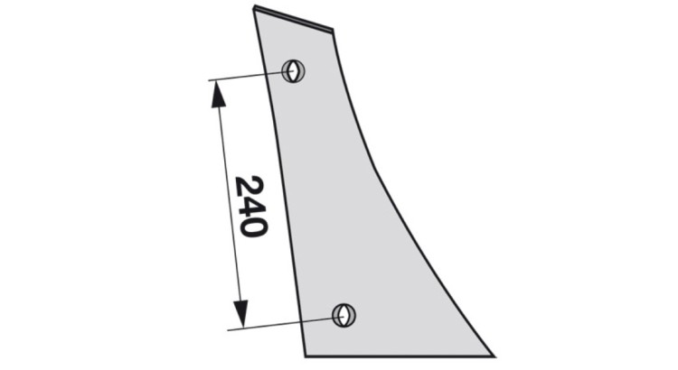 Výměnný díl pravý