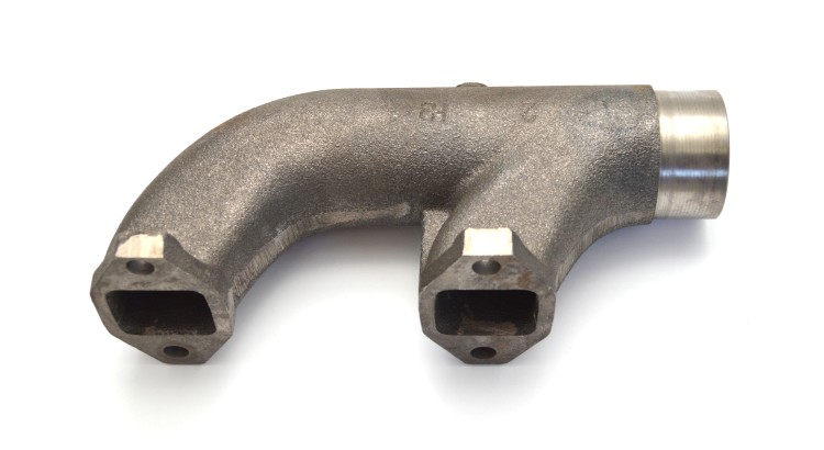 Příruba výfuku zadní díl 87005503