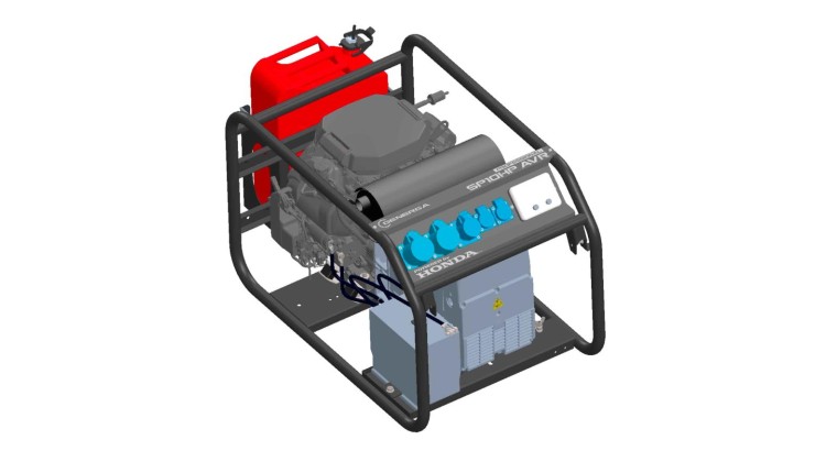 Elektrocentrála SP 10 HP AVR