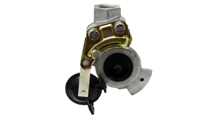 Hlavice vzduchu s ventilem - černá M22x1,5