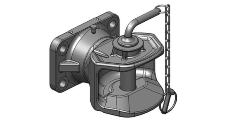 05140501A01 Spojka přívěsu 140x80 mm