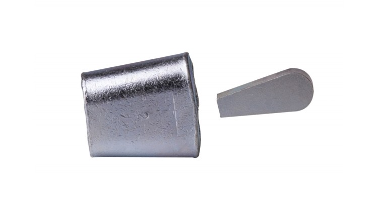 Koncovka lana - ocelová 10-12mm