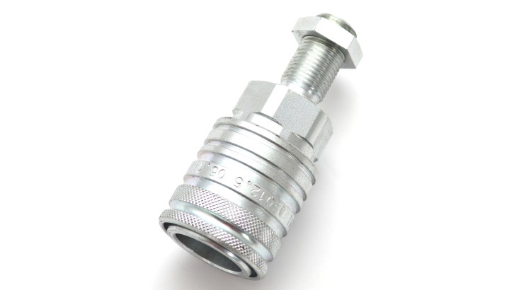 Rychlospojka zásuvka ISO 12,5 M16 na panel