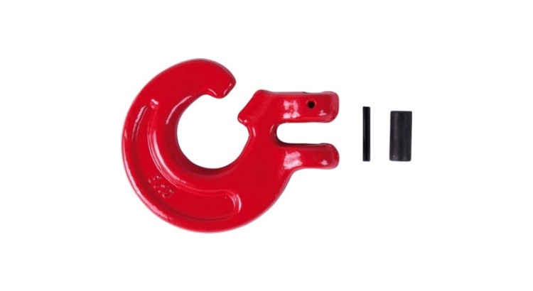 C hák řetězu 6/7 mm červený