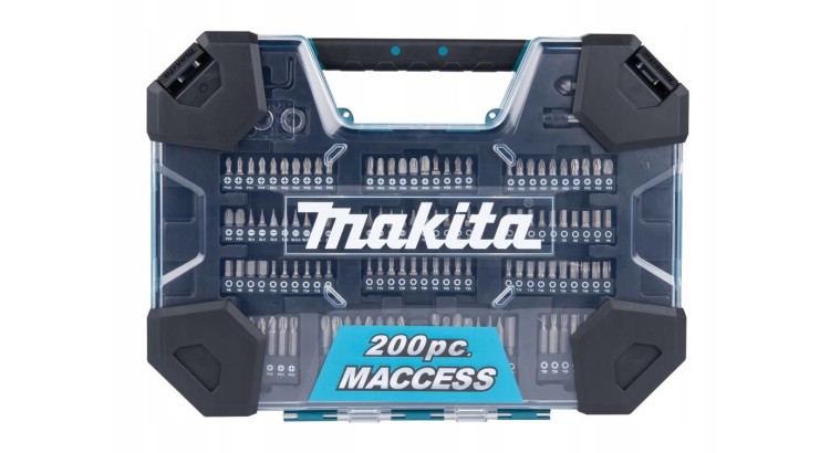 MAKITA E-22610 Sada bitů a vrtáků 200ks