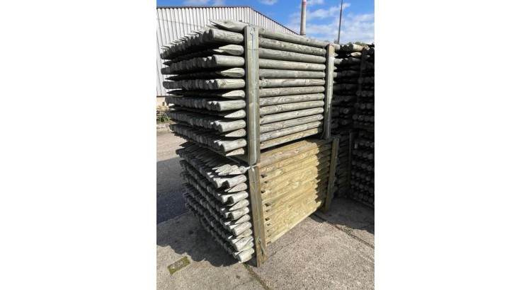 Kůl ohradníkový dřevěný impregnovaný 60x1500 mm