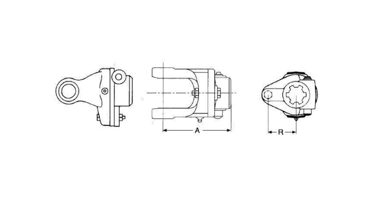 La Magdalena T-06 Spojka střižná LF 2 410 Nm 1 3/8" Z=6