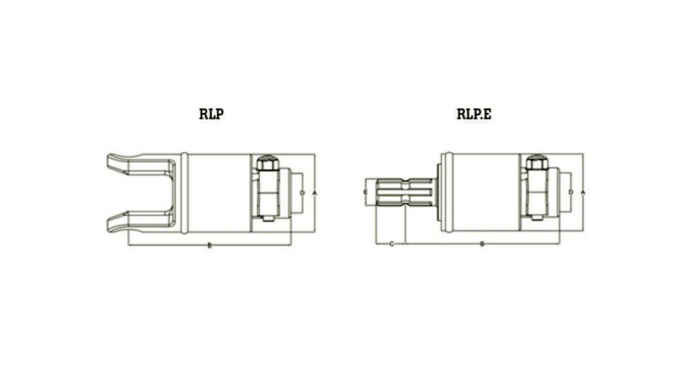 Spojka volnoběžná RLP.3 - 4 500 Nm 1 3/8" Z=6