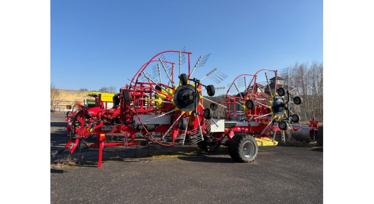 Shrnovač píce Pöttinger TOP 1252 C