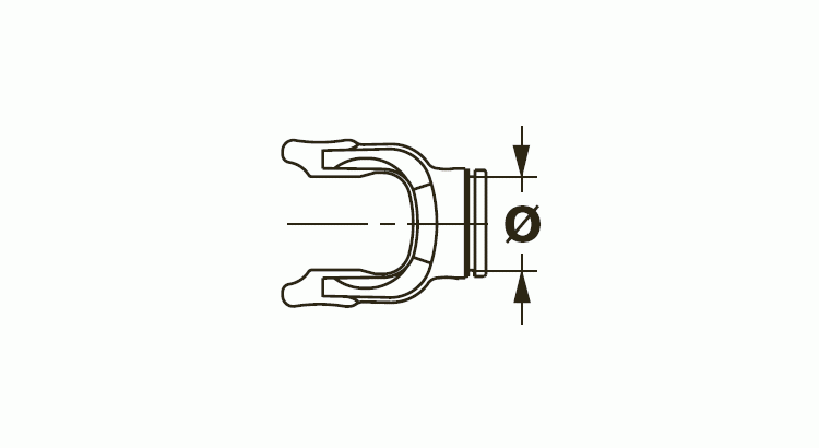 Bondioli & Pavesi 204026851 Vidlice vnitřní