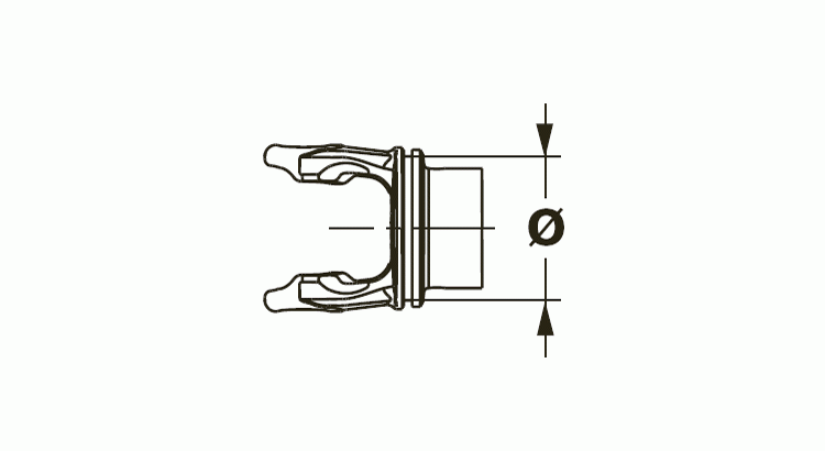 Bondioli & Pavesi 204S66853 Vidlice vnitřní