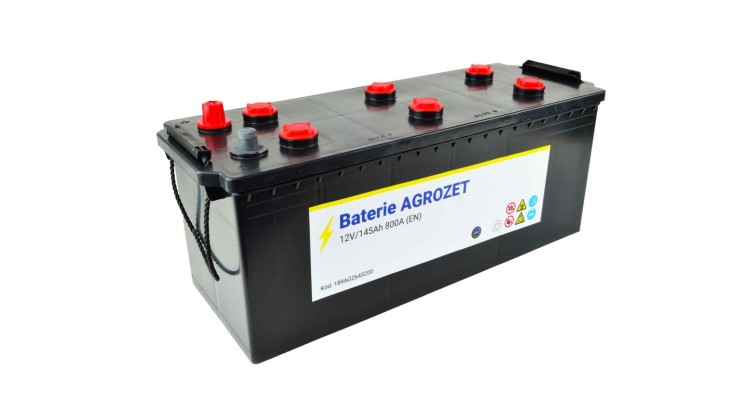 AGROZET 64520 Baterie Premium 12V/145Ah 800A EN
