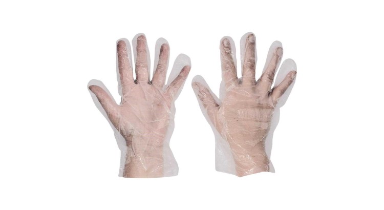 Pracovní rukavice DUCK jednorázové vel. 9 (100 ks v balení)