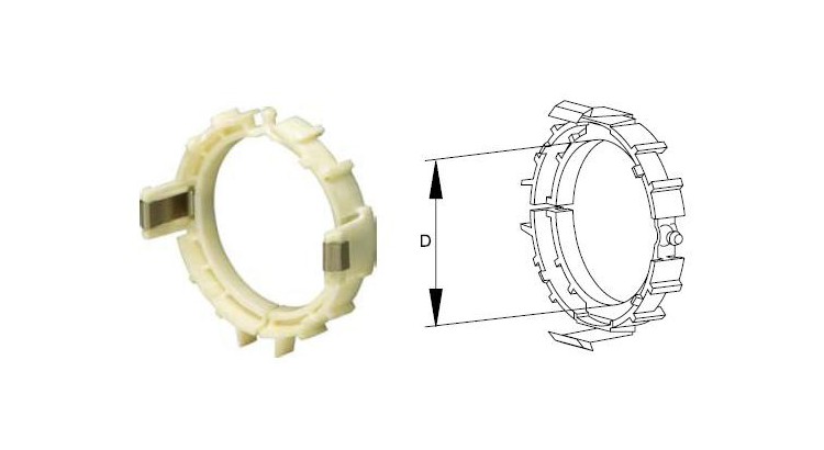GKN Walterscheid 1117229 / 117229 / 86.20.00 Kroužek krytu PG 20
