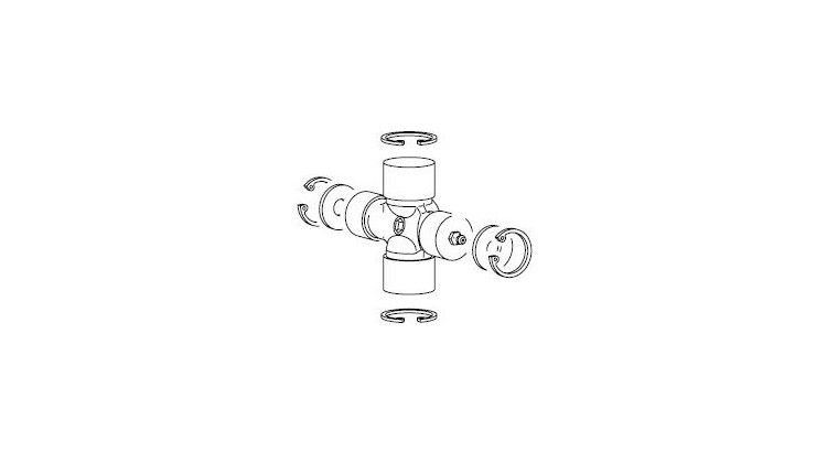 Kříž W2380, 24-27x75-91, 1xBBS