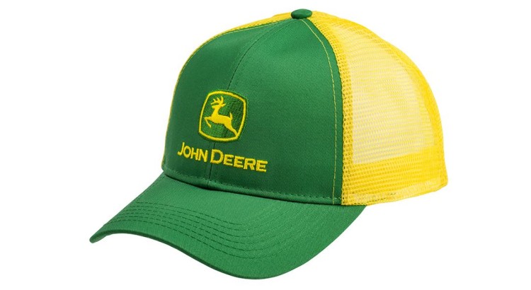 Čepice zelená John Deere