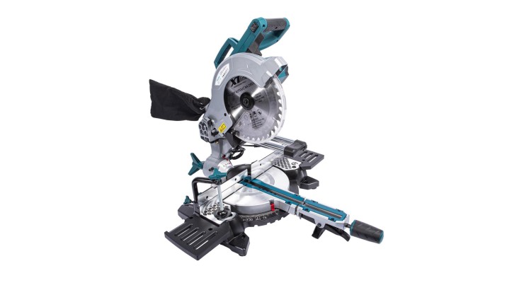 XTline XT106255 Pokosová pila s pojezdem a laserem 2000 W, 255 mm