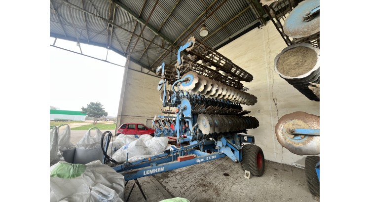 Diskový podmítač Lemken Gigant 10 S/800 + Rubin 9