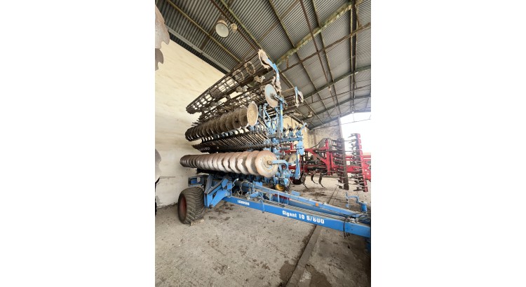 Diskový podmítač Lemken Gigant 10 S/800 + Rubin 9